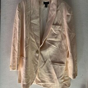 Charter Club Light Cream Blazer